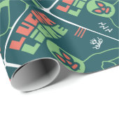 PAPIER CADEAU LUCHA LIBRE#120 (Coin rond)