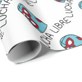 PAPIER CADEAU LUCHA LIBRE#22 (Coin rond)