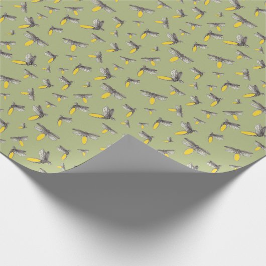 Papier Cadeau Lucioles (Coin)