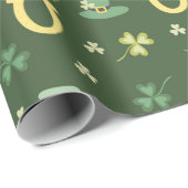 Papier Cadeau Luck of the Irish (Coin rond)