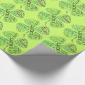 Papier Cadeau Lucky Clover Word (Coin)