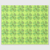 Papier Cadeau Lucky Clover Word (Plat)