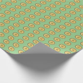 Papier Cadeau Lucky Irish Shamrock Gold Coin (Coin)