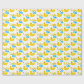 Papier Cadeau Lucky One Premier Anniversaire (Plat)