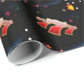 Papier Cadeau Lucky Seven (Coin rond)