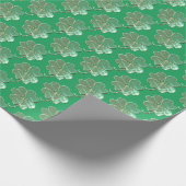 Papier Cadeau Lucky Shabby Chic 4Leaf Clover (Coin)
