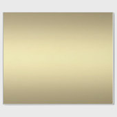 Papier Cadeau Lueur d'or (Plat)