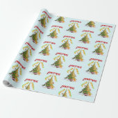 Papier Cadeau Lumière de Noël (Déroulé)