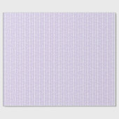 Papier Cadeau Lumière de printemps Violet Violet Blanc Zigzag Ra (Plat)