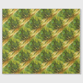 Papier Cadeau Lumière du jour rêve Arbre Avenue Art (Plat)