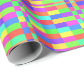 Papier Cadeau Lumières couleur (Coin rond)