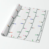 Papier Cadeau Lumières de Noël (Déroulé)