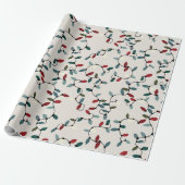 Papier Cadeau Lumières de Noël (Déroulé)
