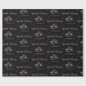 Papier Cadeau Lumières de script de livraison spéciale sarcastiq (Plat)