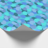 Papier Cadeau Lumières d'eau (Coin)