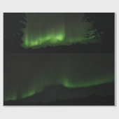 Papier Cadeau Lumières du Nord (Plat)