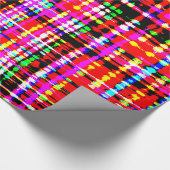 Papier Cadeau Luminaire Tartan Chic Moderne (Coin)