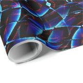 Papier Cadeau Luminosité nocturne..... (Coin rond)