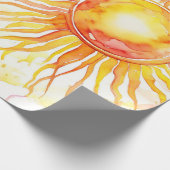 Papier Cadeau Luminosité solaire (Coin)