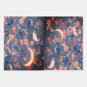 Papier cadeau lunaire - Design lune céleste (Devant 2)