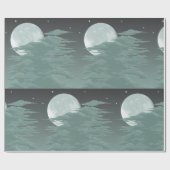 Papier Cadeau Lune (Plat)
