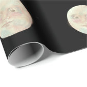 Papier Cadeau Lune (Coin rond)