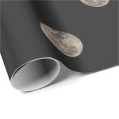 Papier Cadeau Lune (Coin rond)