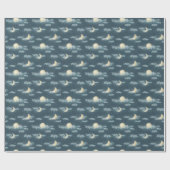 Papier Cadeau Lune (Plat)