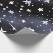 Papier Cadeau - Lune Céleste Onyx Luxe (Coin)