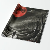 Papier Cadeau Lune de sang (Déroulé)