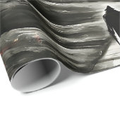 Papier Cadeau Lune de sang (Coin rond)