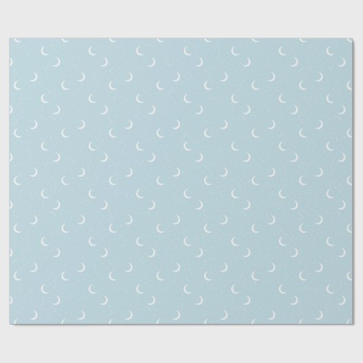 Papier Cadeau Lune et constellations (Plat)