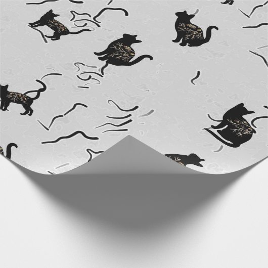 Papier Cadeau Lune ombragée (Coin)