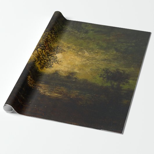 Papier Cadeau Lune (par Ralph Albert Blakelock) (Déroulé)