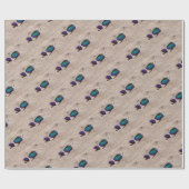 Papier Cadeau Lunettes de soleil (Plat)