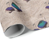 Papier Cadeau Lunettes de soleil (Coin rond)