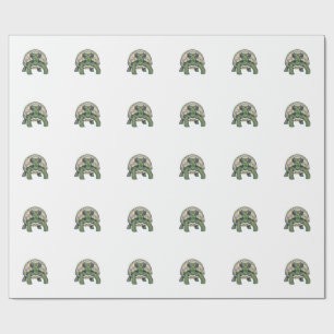 Papier Cadeau Lunettes de soleil tortue Vintage Vector Design_1
