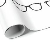 Papier Cadeau Lunettes de vue (Coin rond)