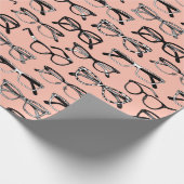 Papier Cadeau Lunettes de vue rose pâle, Lunettes de vue, Vêteme (Coin)