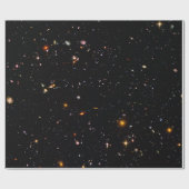 Papier Cadeau L'univers étoilé l'espace profond photo astronomie (Plat)