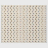 Papier Cadeau Lures de pêche à la mouche (Plat)