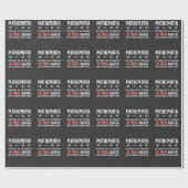 Papier Cadeau Lustiger Mathe Nerd Spruch Mathematik Schule (Plat)
