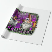 Papier Cadeau Lutin d'Halloween (Déroulé)