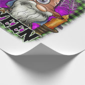 Papier Cadeau Lutin d'Halloween (Coin)
