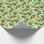 Papier Cadeau lutin saint patrick (Coin)