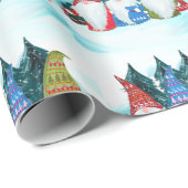 Papier Cadeau Lutins (Coin rond)