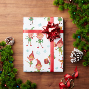 Papier Cadeau Lutins IA Idiots