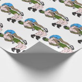 Papier Cadeau Lutte (Coin)