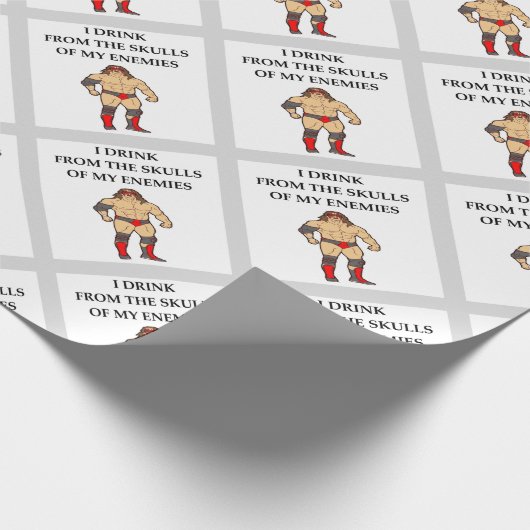 Papier Cadeau lutte (Coin)