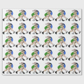 Papier Cadeau Lutte (Plat)